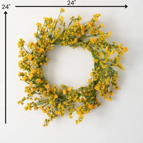 Kirkland's Home Wreaths-Wildflower Wreath