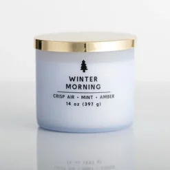 Kirkland's Home Candles-Winter Morning Triple Wick Jar Candle
