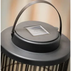 Kirkland's Home Lanterns-Wire Lantern With Solar Powered Led Candle