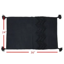 Kirkland's Home Outdoor Rugs-With Embellished Chevron Outdoor Area Rug