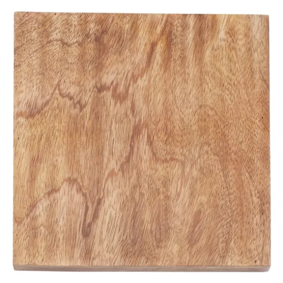 Kirkland's Home Decorative Accents-Wood And Gold Tic Tac Toe Game Set