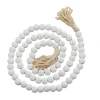 Kirkland's Home Decorative Accents-Wood Beaded Tassel Garland