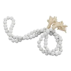 Kirkland's Home Decorative Accents-Wood Beaded Tassel Garland