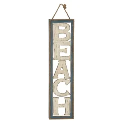 Kirkland's Home Wall Quotes & Signs-Wood Cut-Out Beach Hanging Wall Plaque