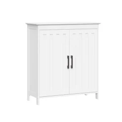 Kirkland's Home Bathroom Furniture-Wood 2-Door Storage Cabinet