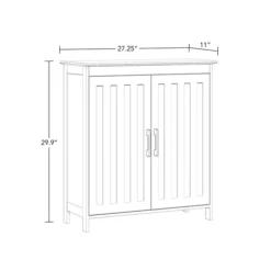 Kirkland's Home Bathroom Furniture-Wood 2-Door Storage Cabinet