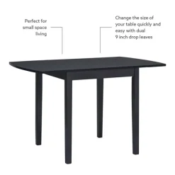 Kirkland's Home Dining Tables-Wood Drop Leaf Dining Table