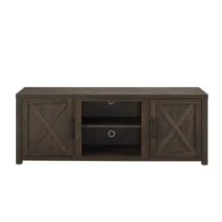 Kirkland's Home Tv Stands & Media Consoles-Wood Farmhouse Media Cabinet