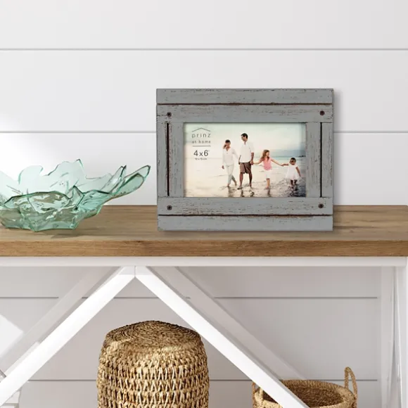 Kirkland's Home Picture Frames-Wood Homestead 4X6 Picture Frames, Set Of 4