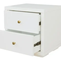 Kirkland's Home Beds & Headboards-Wood King Platform Bed And 2-Nightstand Set