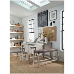 Kirkland's Home Dining Tables-Wood Rectangular Dining Counter Table