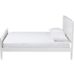 Kirkland's Home Beds & Headboards-Wood Scalloped Queen Bed Frame