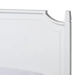 Kirkland's Home Beds & Headboards-Wood Scalloped Queen Bed Frame