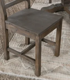 Kirkland's Home Dining Chairs-Wood Slatted Back Dining Chair
