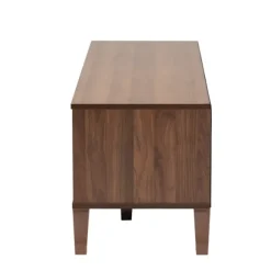 Kirkland's Home Tv Stands & Media Consoles-Wood Slatted Midcentury Tv Stand