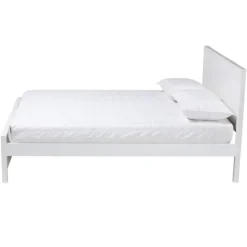 Kirkland's Home Beds & Headboards-Wood Slatted Queen Bed Frame