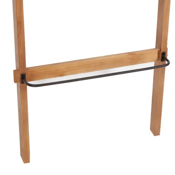 Kirkland's Home Decorative Accents-Wooden Leaning Ladder With Hooks