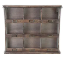 Kirkland's Home Shelves-Wooden Wall Cubby