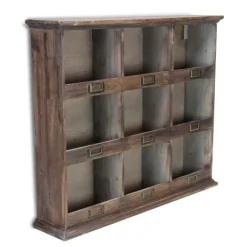 Kirkland's Home Shelves-Wooden Wall Cubby