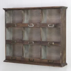 Kirkland's Home Shelves-Wooden Wall Cubby