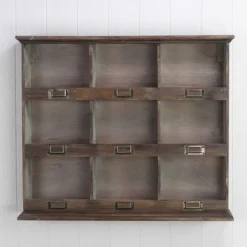 Kirkland's Home Shelves-Wooden Wall Cubby