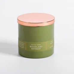 Kirkland's Home Candles-Woodland Retreat Triple Wick Jar Candle