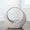 Kirkland's Home Baskets & Boxes-Woven Half Moon Basket