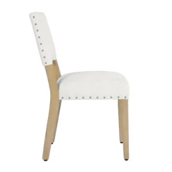 Kirkland's Home Dining Chairs-Woven Upholstered Dining Chairs, Set Of 2