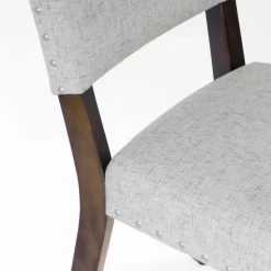 Kirkland's Home Dining Chairs-Woven Upholstered Dining Chairs, Set Of 2