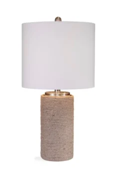 Kirkland's Home Table Lamps-Wrapped Jute Rope Table Lamp
