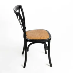 Kirkland's Home Dining Chairs-X Frame Cane Seat Dining Chair