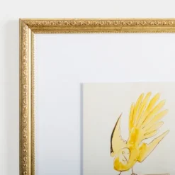 Kirkland's Home Framed Art-Yellow Free Bird Gold Framed Art Print