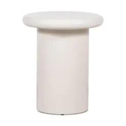 Kirkland's Home Accent & End Tables-Zach Wood Pedestal End Table
