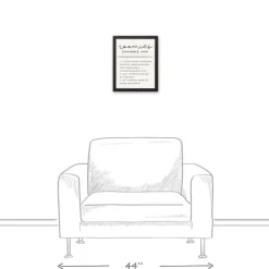 Kirkland's Home Wall Quotes & Signs-Zoomies Framed Canvas Art Print, 12X15 In.